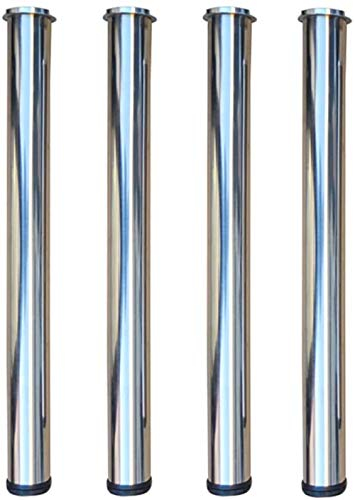 JZX Piernas Patas de la Mesa de Cristal Mesa de café, Patas de Mesa de Cristal, Patas de la Mesa de café, los Soportes, Barras de Apoyo, Patas de Muebles de Aluminio de la Torta, Cuatro piernas