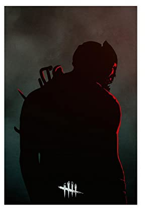 Dead by Daylight Game 3 Leinwand-Poster, Wandkunst, Dekor, Bild, Gemälde für Wohnzimmer, Schlafzimmer, Dekoration, Rahmen: 30 x 45 cm