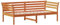 vidaXL Tagesbett, Bett für Schlafzimmer Wohnzimmer, Bettgestell mit Sperrholzlatten, Gästebett Schlafsofa, Wachsbraun 75x190cm Massivholz Kiefer
