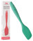 Kitchen Mama Silicone Spatula: Platinum Heat-Resistant Silicone for Cooking & Flipping, Flexible & Beveled Edge, One Piece for Scraping & Mixing, Baking, Dishwasher-Safe (Teal)
