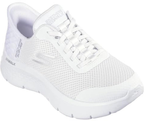 Skechers GO Walk Flex Grand Entry, Zapatillas Mujer, White, 37 EU