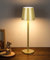 Faithorse Rechargeable Lamp Cordless Table Lamp, 2 Pack Battery Operated Lamps 5200mAh IP54 Waterproof Wireless Lamp with 3-Color Modes Touch Control Night Light for Bedroom(Champagne Gold)