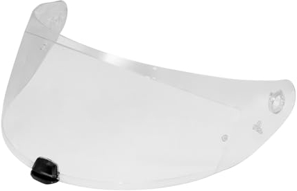VCOROS Helmvisier für i70 i10 HJ-31,Motorradhelm Visier,Motorrad Windschutz Helm Objektiv Visier,Vollgesichts Helmlinsenvisier Motorradhelm Zube (Transparent)