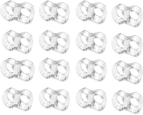 GXGM 16 Pezzi Porte Interne Ferma Anello Silicone Ferma Porta Gommini paracolpi Protezione per Porte da Interno