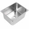 Wohnmobil-Küchenspüle, 11 L Edelstahl-Barspüle, Unterbau, Küchenspüle, 2,6 X 10,24 X 5,91 Zoll Einzelbecken-Handwaschbecken mit 40 Mm Abfluss, für Wohnmobil, Campingfahrzeug, Yacht