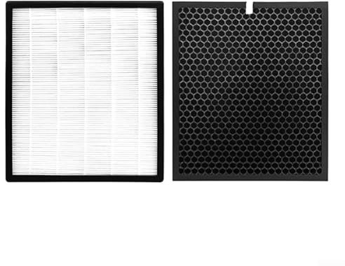 Heavily Used HEPA Filter Replacement Set for LV PUR131 RF Air Purifier Clean Air Made Easy