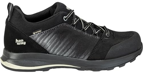 Hanwag Herren Klarsby Low Bunion GTX Schuhe, Black-Frost, 46.5