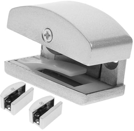 DOITOOL 3pcs Sliding Shower Door Bottom Guides Shower Door Track Guide Replacements