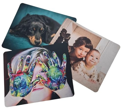 With Your Touch Personalised Mouse Mat - Photo Mouse Pad - Comfortable Mousemat - Non Slip Mousepad - Neoprene for All Mouse Types