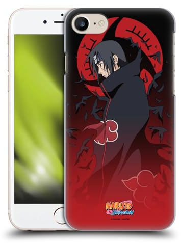 Head Case Designs Offizielle Naruto Shippuden Itachi Uchiha Darsteller Kunst Harte Rueckseiten Handyhülle kompatibel mit Apple iPhone 7/8 / SE 2020 & 2022