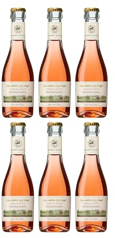 Manufaktur Jörg Geiger Rosenzauber piccolo alkoholfrei Schaumwein süss Deutschland inkl. FeinWert E-Book (6 x 0.2 l)