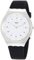 Swatch Herren Analog Quarz Uhr mit Silikon Armband SYXS100