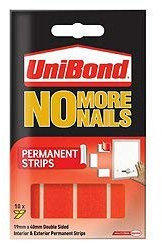 2 x No More Nails Permanent Strips 19mm x 5cm (10 Strips)