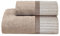 Lisola Set Asciugamani Bagno Viso e Bidet, in Spugna Morbida di Puro Cotone, con bordo rigato, 110x60 cm e 60x40 cm, Combinazione di Colori Alternati, Modello: Tif