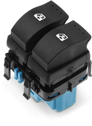 Frankberg Interrupteur de lève-vitre Avant Gauche Remplacer# 8200107772 | Compatible avec M.egane II BM0/1 CM0/1 M.egane II Break KM0/1 M.egane II Coupé-Cabriolet EM0/1 M.egane II Berline LM0/1
