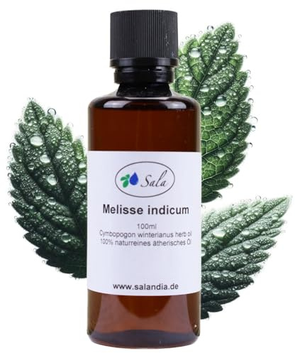 Sala Melissenöl indicum ätherisches Öl naturrein (100 ml PET-Flasche)