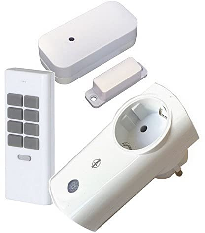 Funk Abluftsteuerung PA-833 SPARSET => Intertechno IT-K2300 Funkstecker + DFM-2000 DIW-Funk Fensterkontaktschalter + DHS-12 Handsender