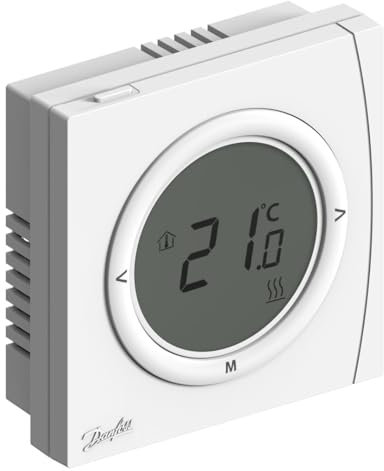 Danfoss - Thermostat d'ambiance - RET 2001M V2, thermostat digital, sortie relais inverseur 3A, alimentation 230V CA - Danfoss