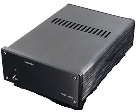 JINGERL Dual PCM1794 HiFi DAC Optical Coaxial 24bit PCM1794A DAC OPA1612 OPAMP for Audio CD Spieler (Color : TL072 OPAMP, Size : 115V)