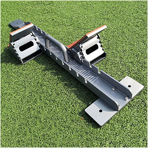 Scholastischer Startblock, Wettkampf-Leichtathletik-Startblock, Professioneller Verstellbarer Bahn-Startblock, Verdicktes Und Verbreitertes Luftfahrt-Aluminium, Geeignet Für Verschiedene Wettbewerbe