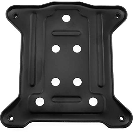 CPU Metal Bracket RLECS Black CPU Heatsink Backplate Bracket Holder for Intel 1150 1151 1155 1156 CPU Cooling Heatsink Fan 75 x 75mm