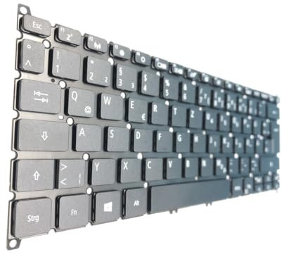 DEUTSCHE - Schwarz Tastatur Keyboard kompatibel für Acer Swift 3 SF313-52-5356
