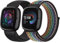 Runostrich Nylon Armband Kompatibel mit Fitbit Versa 4/Fitbit Sense 2/Fitbit Versa 3/Fitbit Sense, Weich Atmungsaktiver Sport Armband Verstellbares Ersatzband Damen Herren
