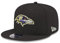 New Era Baltimore Ravens NFL Black 9Fifty Original Fit Snapback Cap - One-Size