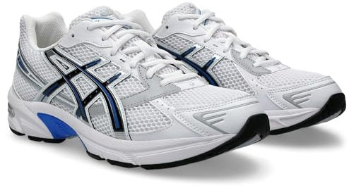 ASICS Gel-1130 Unisex Sneaker, Weiß / Thunfischblau, 11 Women/9.5 Men