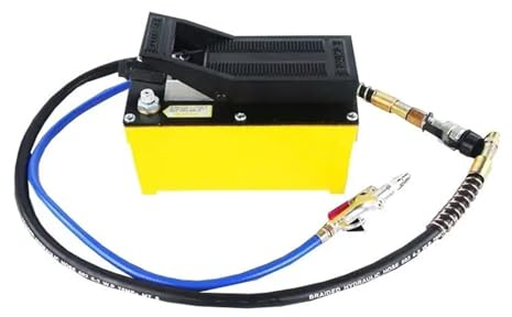 Bomba de pedal hidráulica neumática HHB-70BQ 1.7L, bomba de pie de aire 1700CM3 for corrector de viga de chapa metálica de automóvil JIYAMI'EN