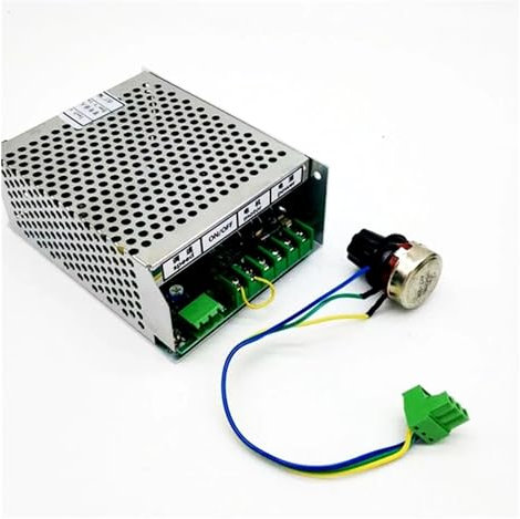 CNC-Spindelmotor CNC-Spindel-Kits DC 500 W luftgekühlter Spindelmotor ER11 Spannfutter 0,5 kW Spindelmotor + 52 mm Vlamps + Netzteil Drehzahlregler for CNC-Spindel Für CNC-Fräser-Gravierfräsmaschine (
