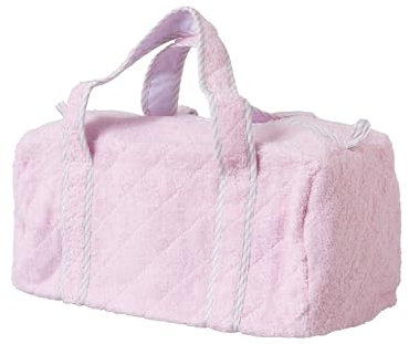 Filet - Sac de Changement de bébé, Sac de Voyage et maternité, Sac à Couches pour bébé de Grande Taille, fabriqué en Coton matelassé, fabriqué en Italie, Rose