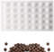 XCRPRT Moule à Chocolat en Silicone - Boule Ronde pour Pralines, Truffes, Glace, Gelée, Glaçons, Bonbons, Mousse Dôme (35 Trous Ø 2 cm)