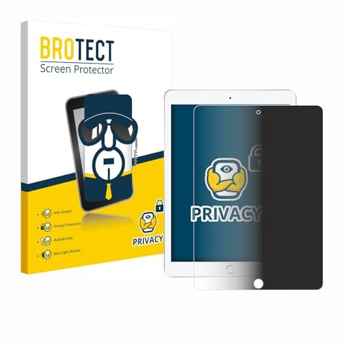 BROTECT Anti-Spy Blickschutzfolie für Apple iPad 9.7 2018 (6. Gen.) Privacy Screen Protector [Displayschutz, Sichtschutz, Blaulichtfilter]
