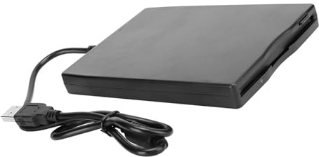 Domary Tragbares Diskettenlaufwerk, 3,5 Zoll, Externe USB-Diskette für Desktop-Laptop-Computer