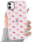 Yirlbey Transparent Handyhülle für iPhone 11 Hülle, Aesthetic Bunt Kirsche Muster Schleifen Design Mädchen Geschenk Schutzhülle, Silikon TPU-Rahmen Harter PC-Rückseite Case Cover für iPhone11 6,1
