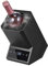 THYXGS 110V/12V Portable Electric Wine Chiller, 750mL Single Bottle Cooler, Stainless Body, Rechargeable, 24h Cold, for 3.74 Diameter Red and White Wine, for Parties and Gifts