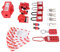 SHUAIGUO Circuit Breaker Lockout Kit 4 Safety Padlocks with Storage Bag, OSHA Compliant for Electrical Industrial Machinery