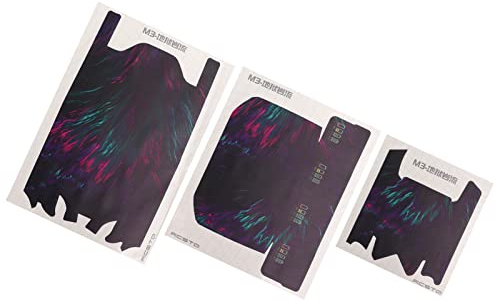 Jectse Selbstklebende 3 Drohnenaufkleber, PVC-Aufkleber Zum Schutz der Ausrüstung und Zur Personalisierung für Drohnen-Enthusiasten (Höllenfluss)