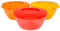TUPPERWARE 3 Stück Click Bowls 425 ml Mehrfarbig
