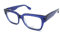 Brillen Jimmy Choo JC135 1GZ BLUE 52/17/ WOMAN