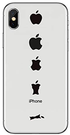 Bakicey iPhone XR Hülle - Ultra Dünn Soft Silikon Transparent Schutzhülle Mit TPU Bumper - Kratzfeste Handyhülle Tasche für Apple iPhone XR (I)