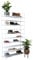 Vivol Deluxe Schuhregal XXL - Schuhablage für 50 Paar Schuhe - Schuhschrank mit 10 Ebenen - HxBxT: 178x100x29,5 cm - Schuhständer Höhenverstellbar Wasserfest