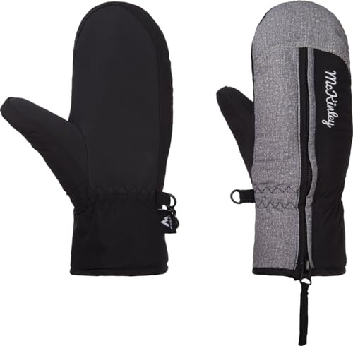 McKINLEY Unisex Kinder Adriel II Handschuh für besondere Anlässe, Blacknight/Melange/A, 3