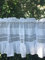LillaBelle Kurz Scheiben Gardine Isabella 46x250 cm transparent Volant Landhaus Shabby Spitze