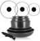 MENASTYL - Set de 10 pièces – 2 poêles 24/28 cm + 3 casseroles 16/18 / 20 cm + 3 couvercles 20/24 / 28 cm + 1 poignée amovible - 6020286