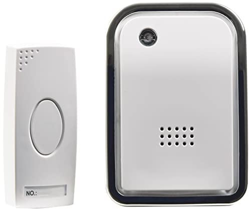 Mercury | Wireless Door Bell/Chime with LED Indicator, Hard of Hearing, Noisy Environments