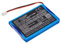 Techtek batterie compatibile con [Nolan] B5, B901L, B901R, N-COM B1, N103, N4, N43, N43 Air, N43E, N43E Air, N71, N85, N86 sostituisce PL053448P FBA, Azzurro