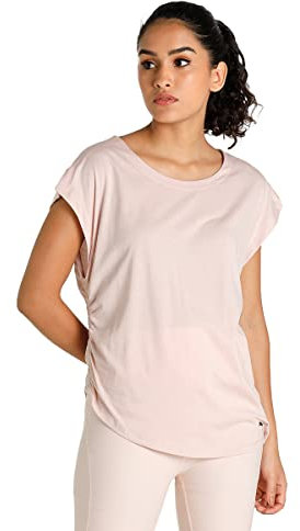 PUMA Damen Studio Foundation Tee Tshirt, Rosenquarz Heather, M