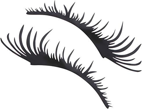 Sewroro 2 Paar Auto Wimpern für Scheinwerfer Wimpern Augenbrauen Auto Scheinwerfer Aufkleber Auto- Körper Aufkleber Aufkleber Autodekoration Aufkleber Auto Gefälschter Wimpernaufkleber
